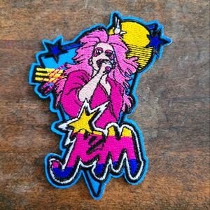 Jem and The Holograms ‘Jem’ 1980s 1990s Cartoon Punk Embroidered Patch
